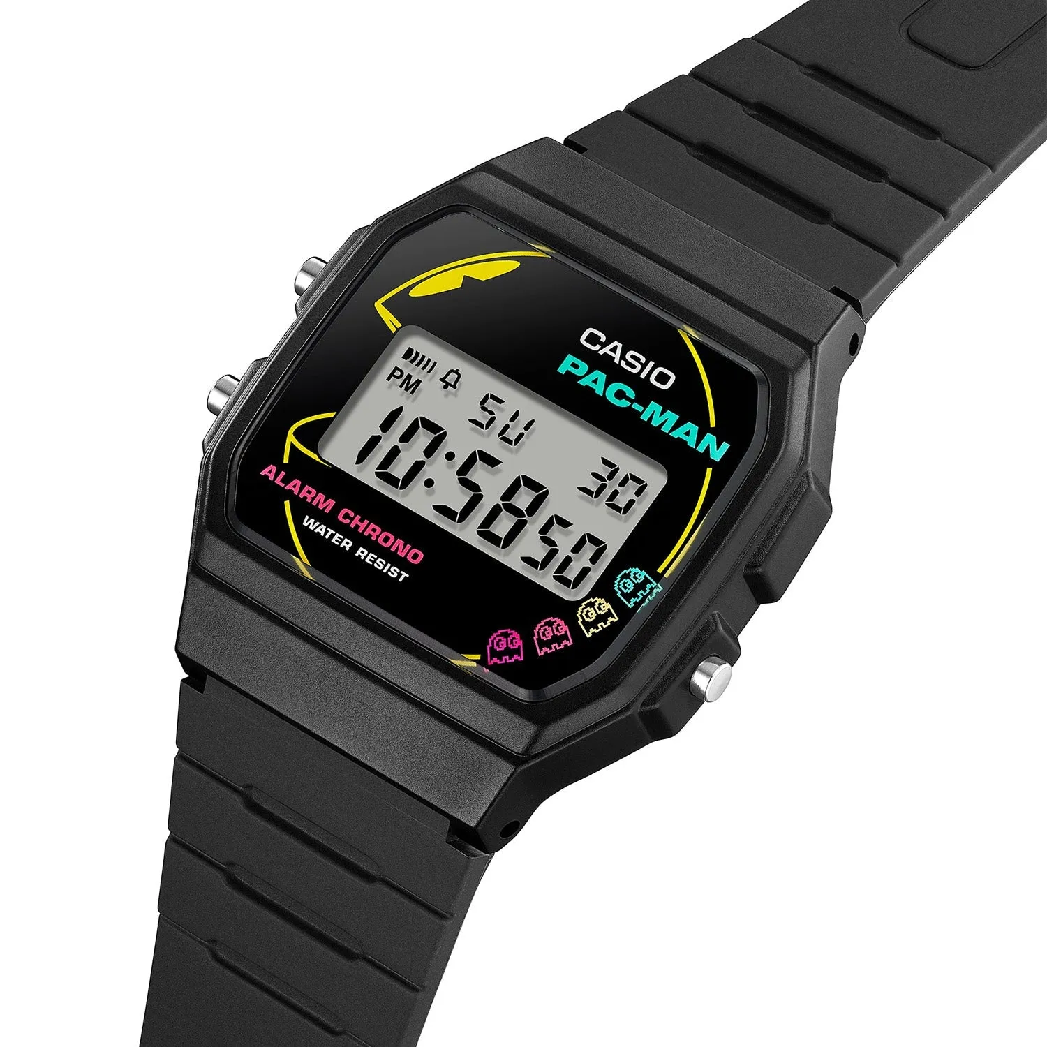 Casio x PAC-MAN Vintage Collection F91WPC-1A