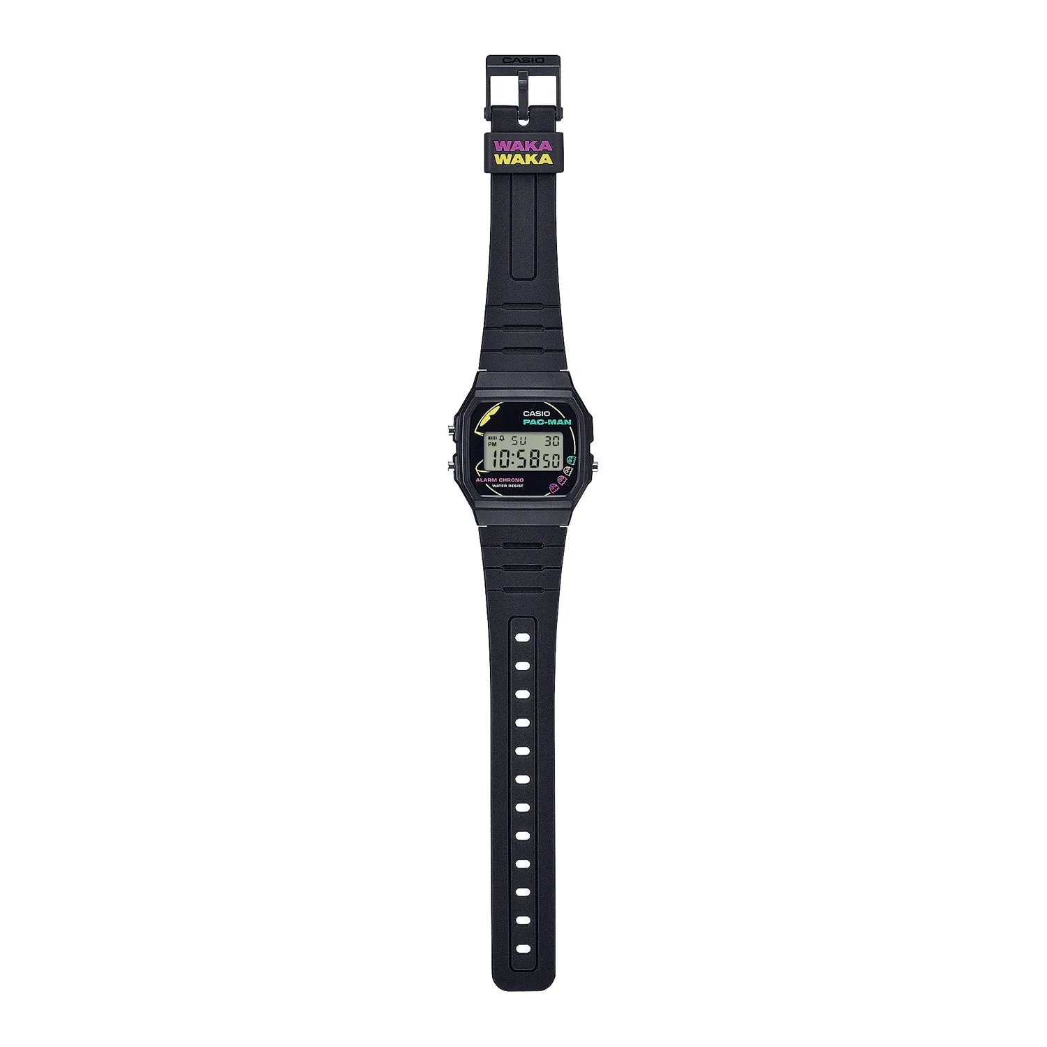 Casio x PAC-MAN Vintage Collection F91WPC-1A