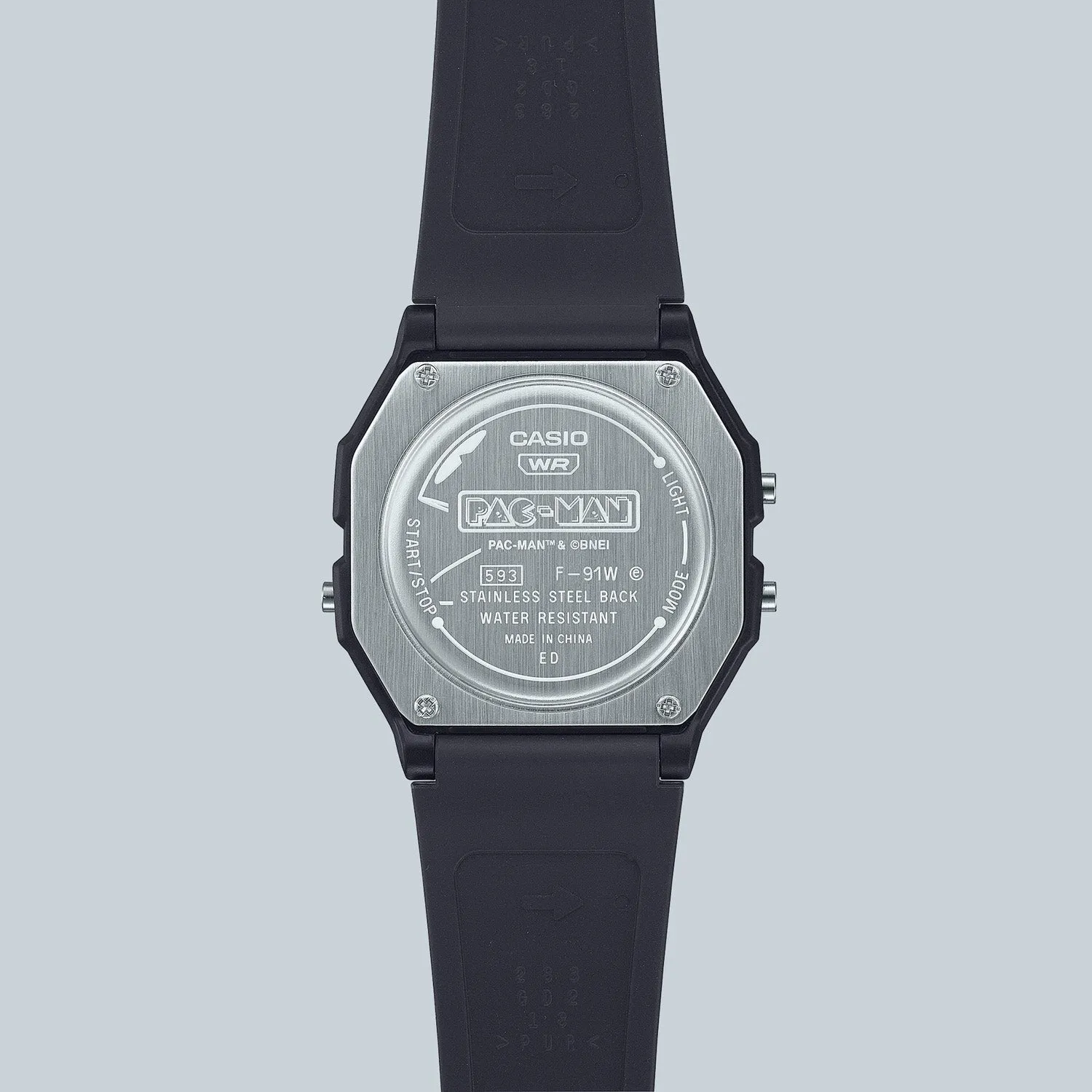 Casio x PAC-MAN Vintage Collection F91WPC-1A