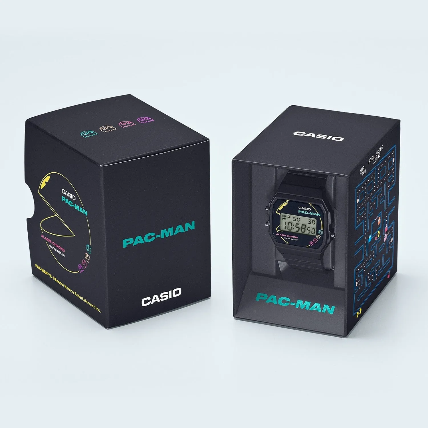Casio x PAC-MAN Vintage Collection F91WPC-1A