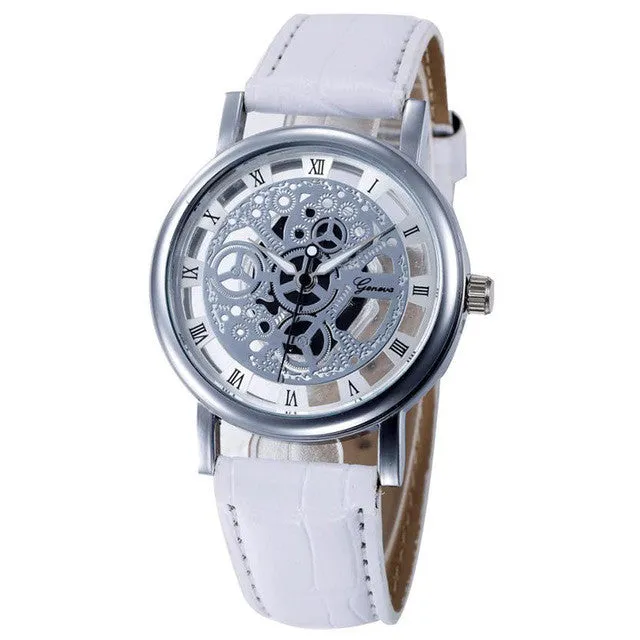 Casual  Faux Leather Men's Watches