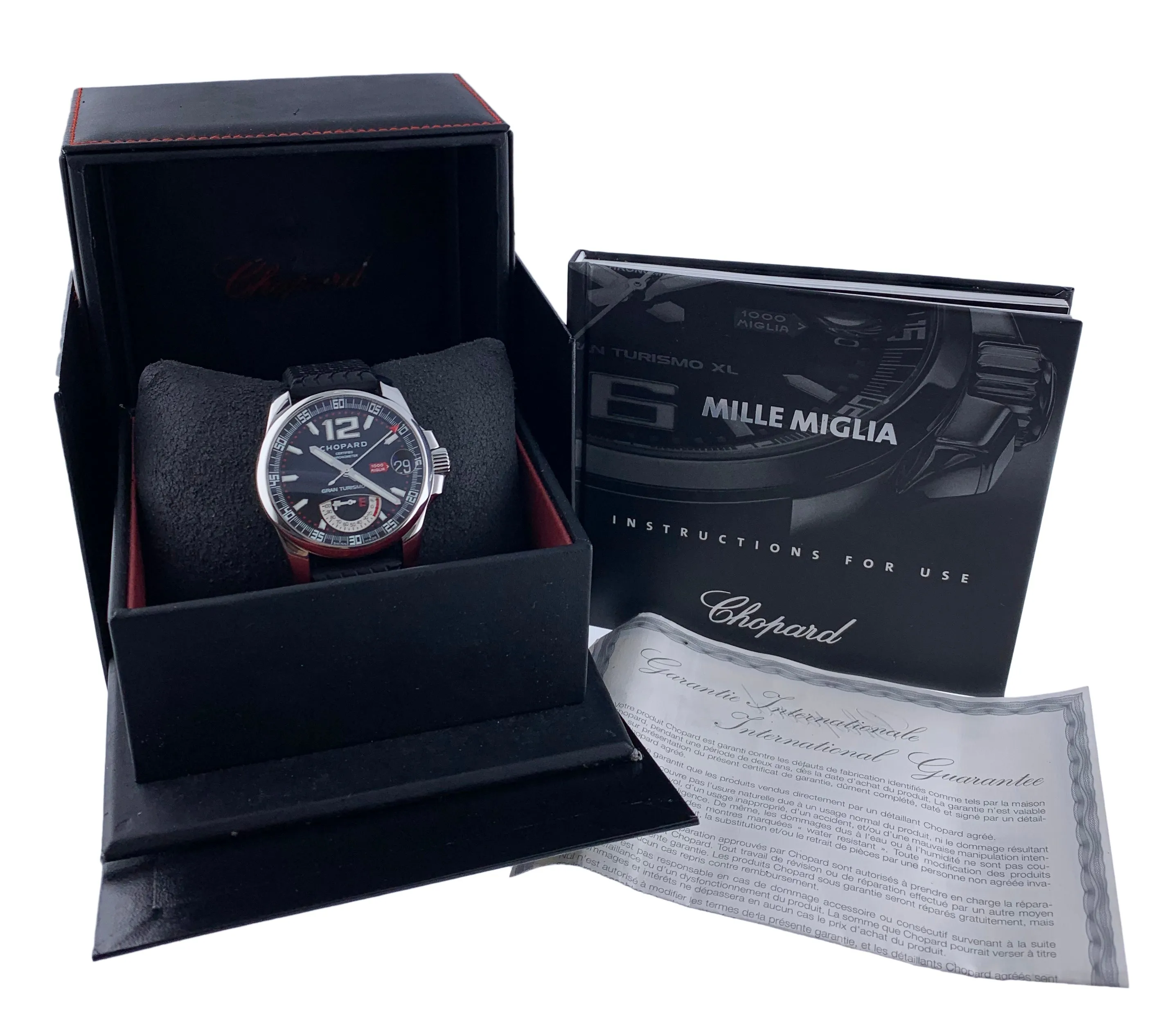 Chopard Mille Miglia GT XL 168457-3001 Mens Watch Box & Papers