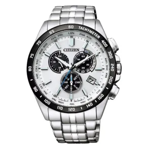 Citizen Collection CB5874-90A CB5874 Radio Wave Controlled Chronograph Mens Watch
