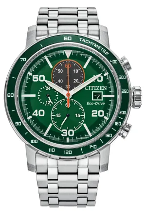 CITIZEN Eco-Drive Weekender Mens Stainless Steel