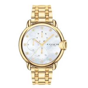 Coach  Arden White Mother Of Pearl Women's Watch 14503681