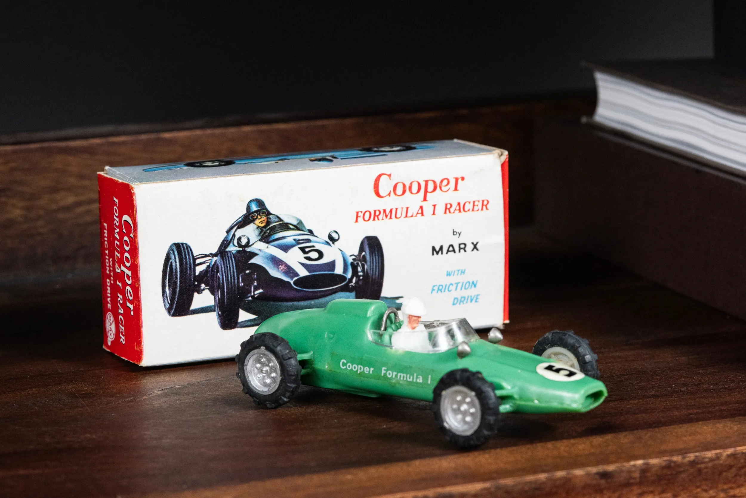 Cooper Formula I Friction Racer Toy from Marx