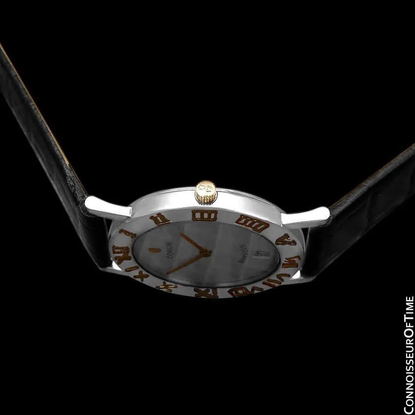 Corum Romvlvs Romulus Mens Dress Watch - Stainless Steel and 18K Gold