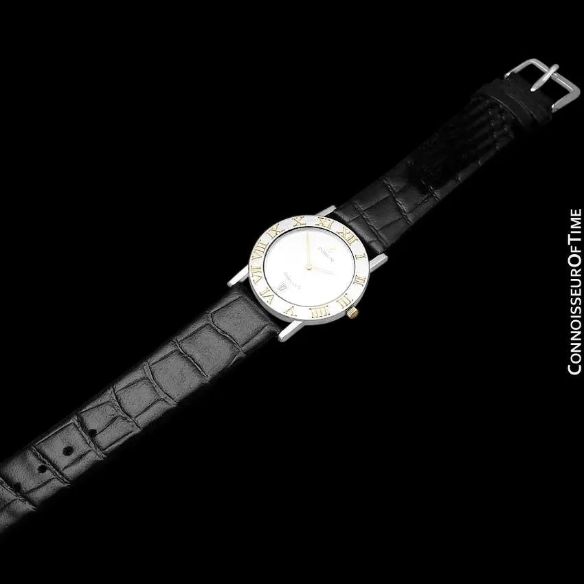 Corum Romvlvs Romulus Mens Dress Watch - Stainless Steel and 18K Gold