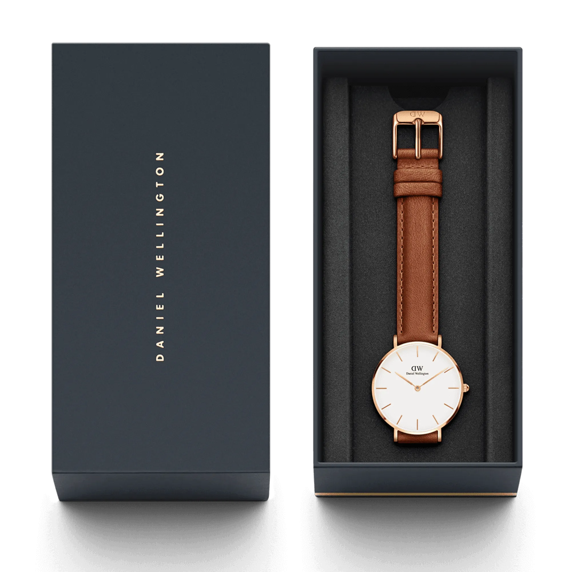 Daniel Wellington Petite 32 Durham Rose Gold & White Watch