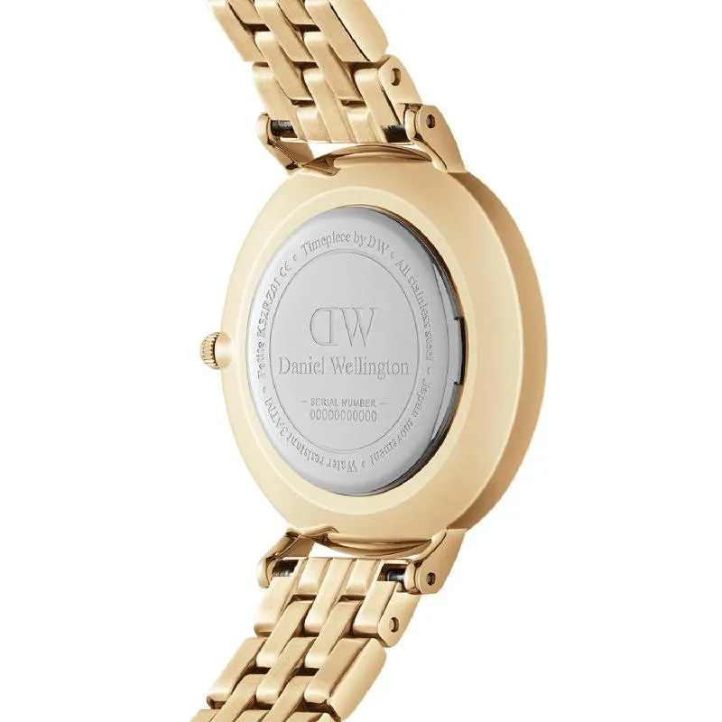 Daniel Wellington Petite Lumine 5-Link Ever Gold 28mm Watch