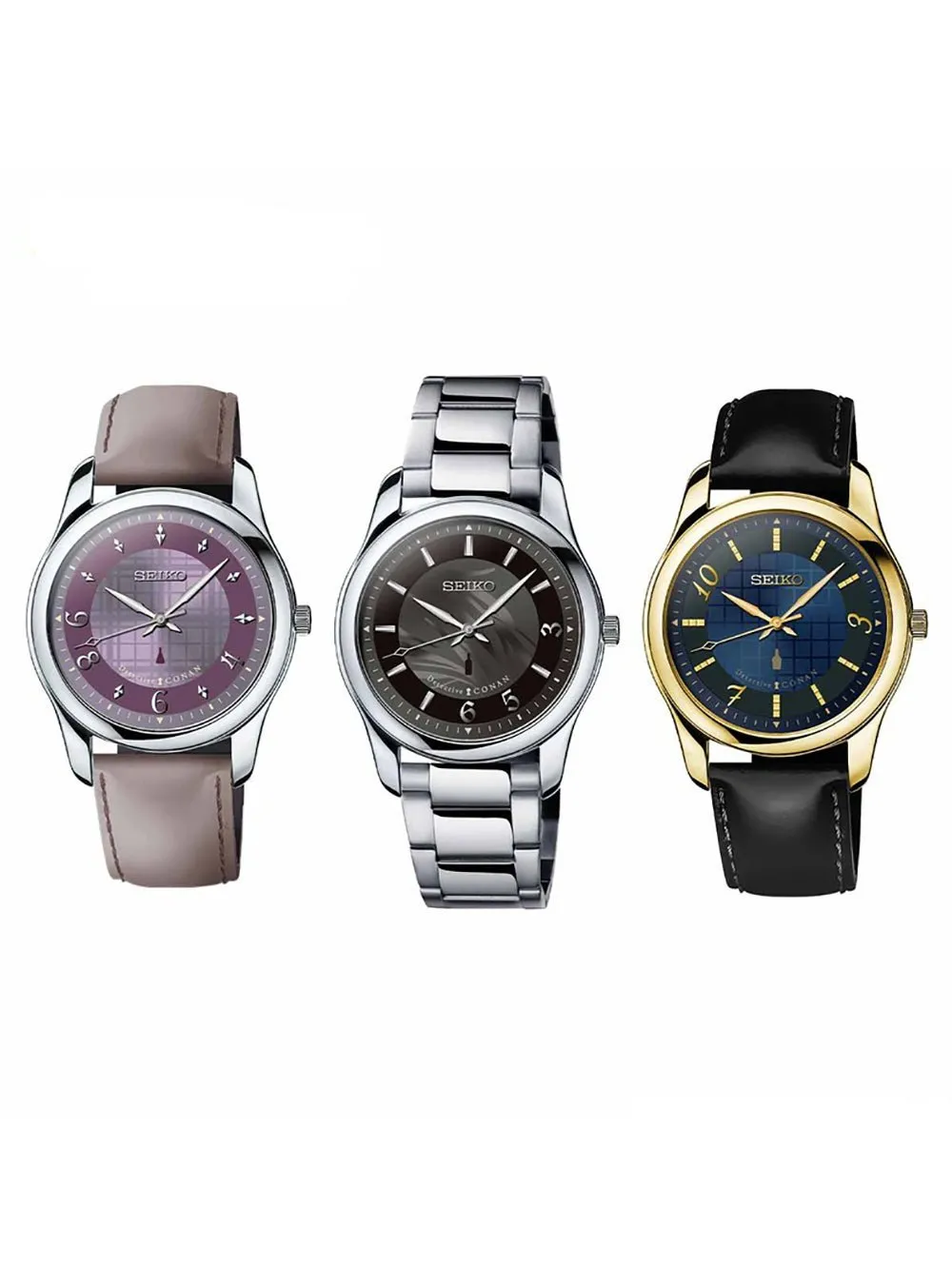 DETECTIVE CONAN × SEIKO COLLABORATION WATCH MADE IN JAPAN LIMITED EDITION