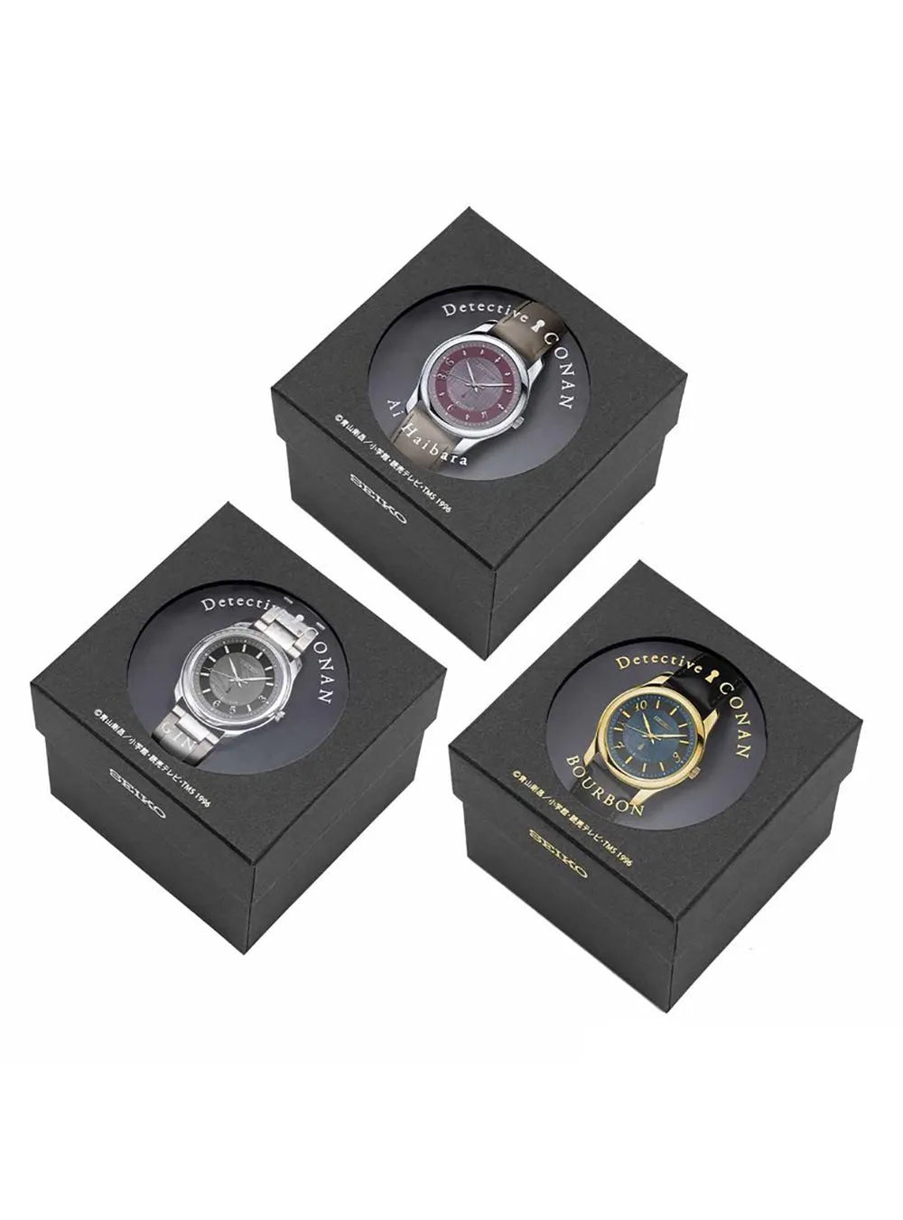 DETECTIVE CONAN × SEIKO COLLABORATION WATCH MADE IN JAPAN LIMITED EDITION