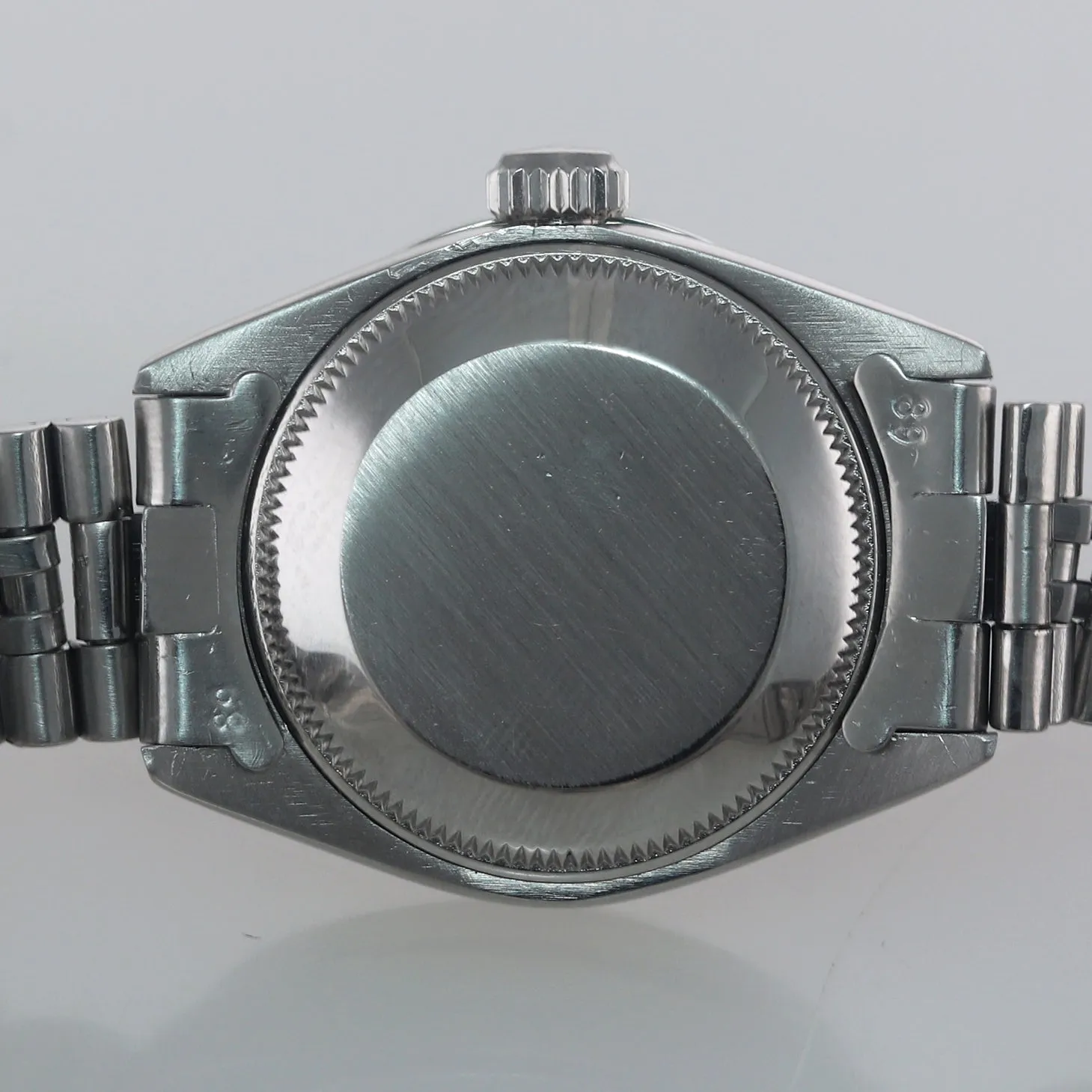 Diamond Ladies Rolex DateJust 26mm 6917 Steel Jubilee Diamond Bezel Dial Watch