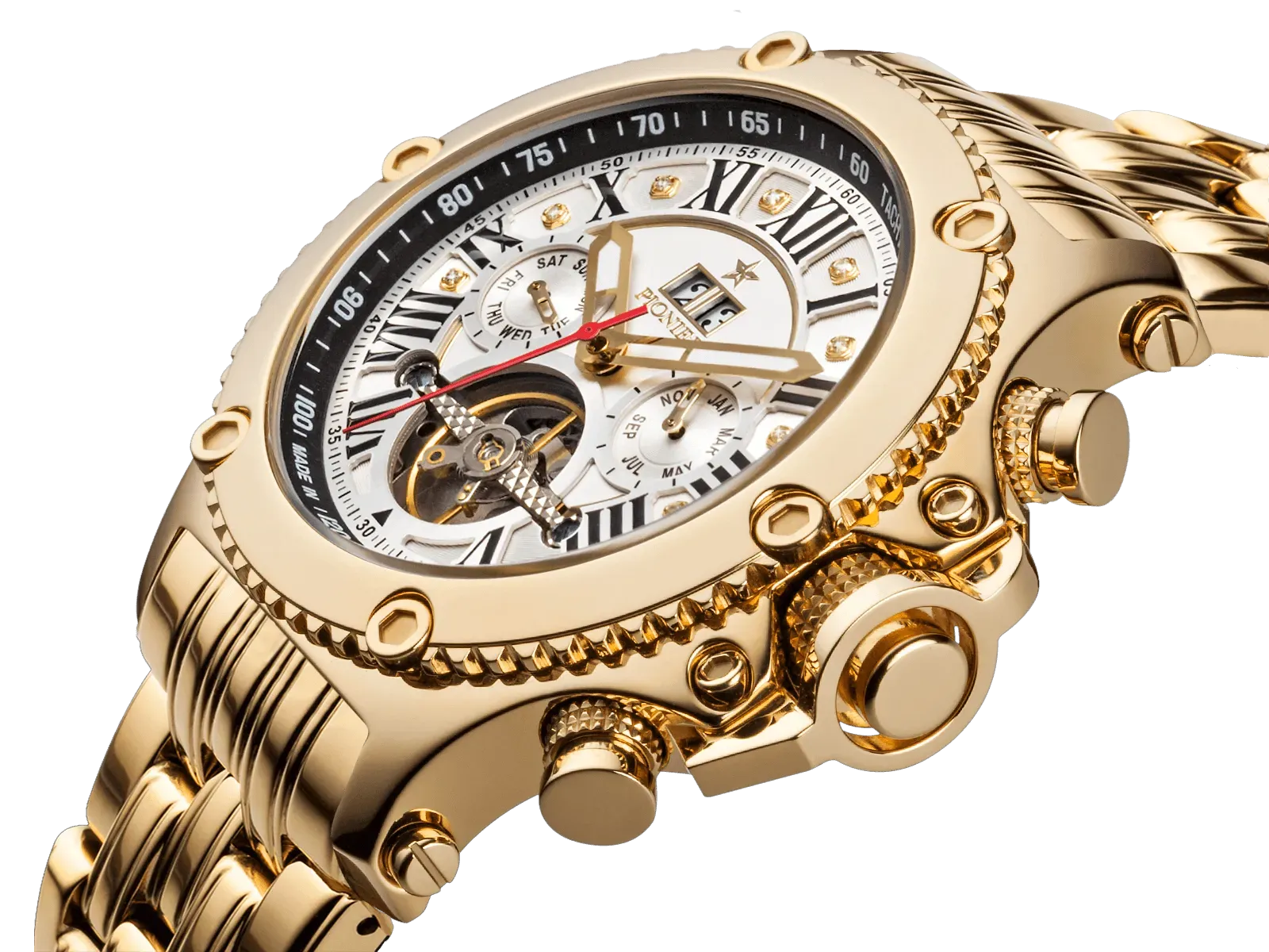 Diamonds New York Pionier GM-511-10 | Gold | Made in Germany