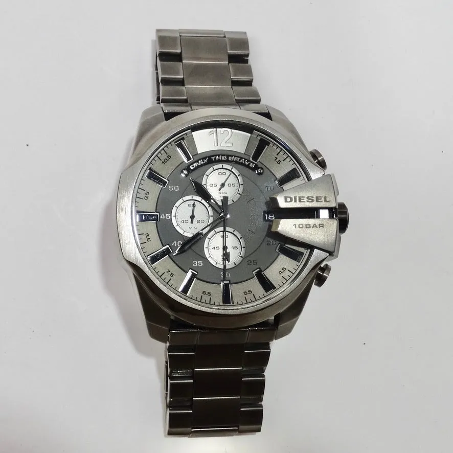 Diesel Mega Chief Stainless Steel Chronograph Quartz Watch