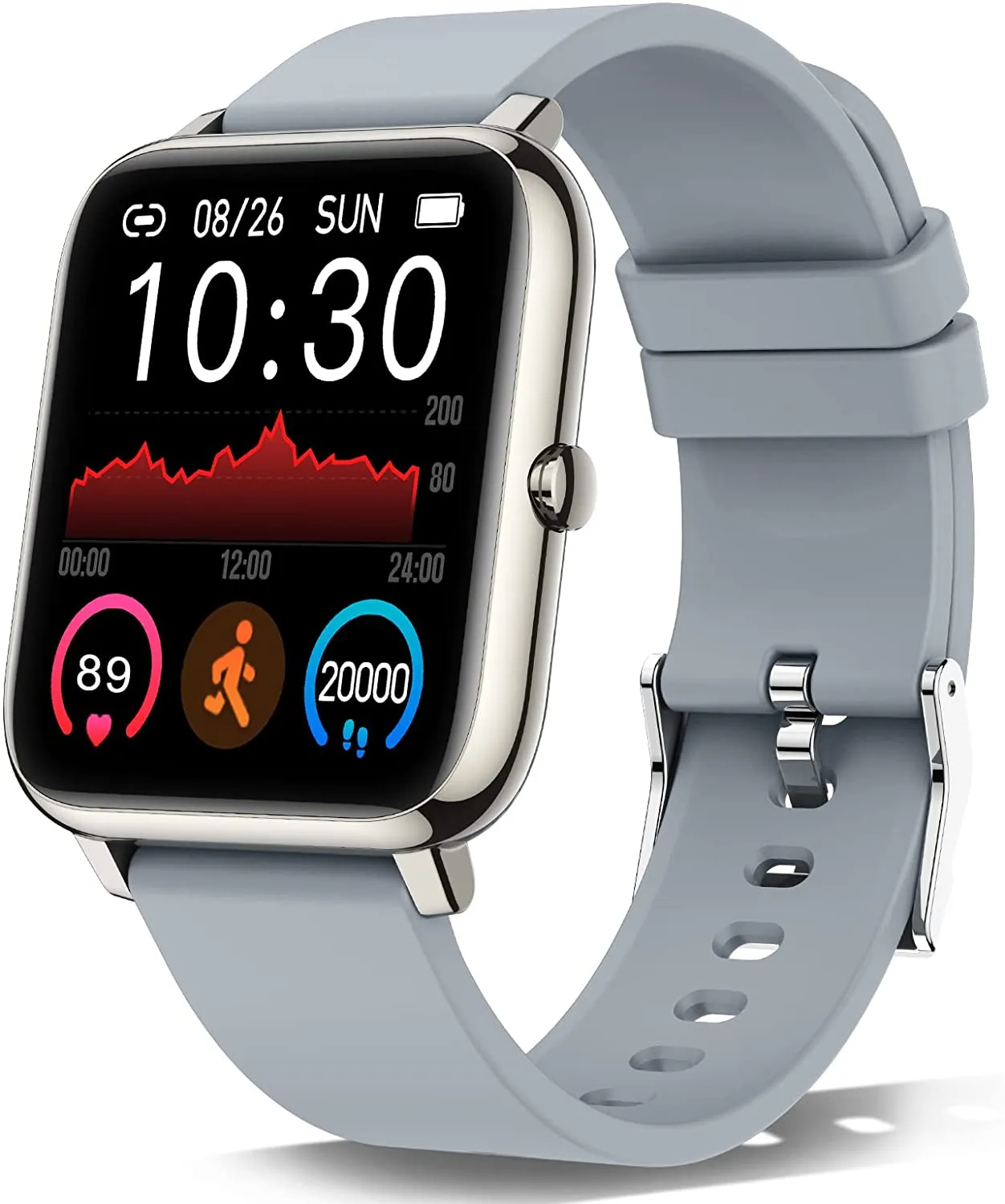 Donerton Smart Watch, Fitness Tracker for Women, 1.4" TFT LCD Screen Smartwatch with Heart Rate and Sleep Monitor, IP67 Waterproof Activity Tracker with Pedometer, Fitness Watch for Android and iOS