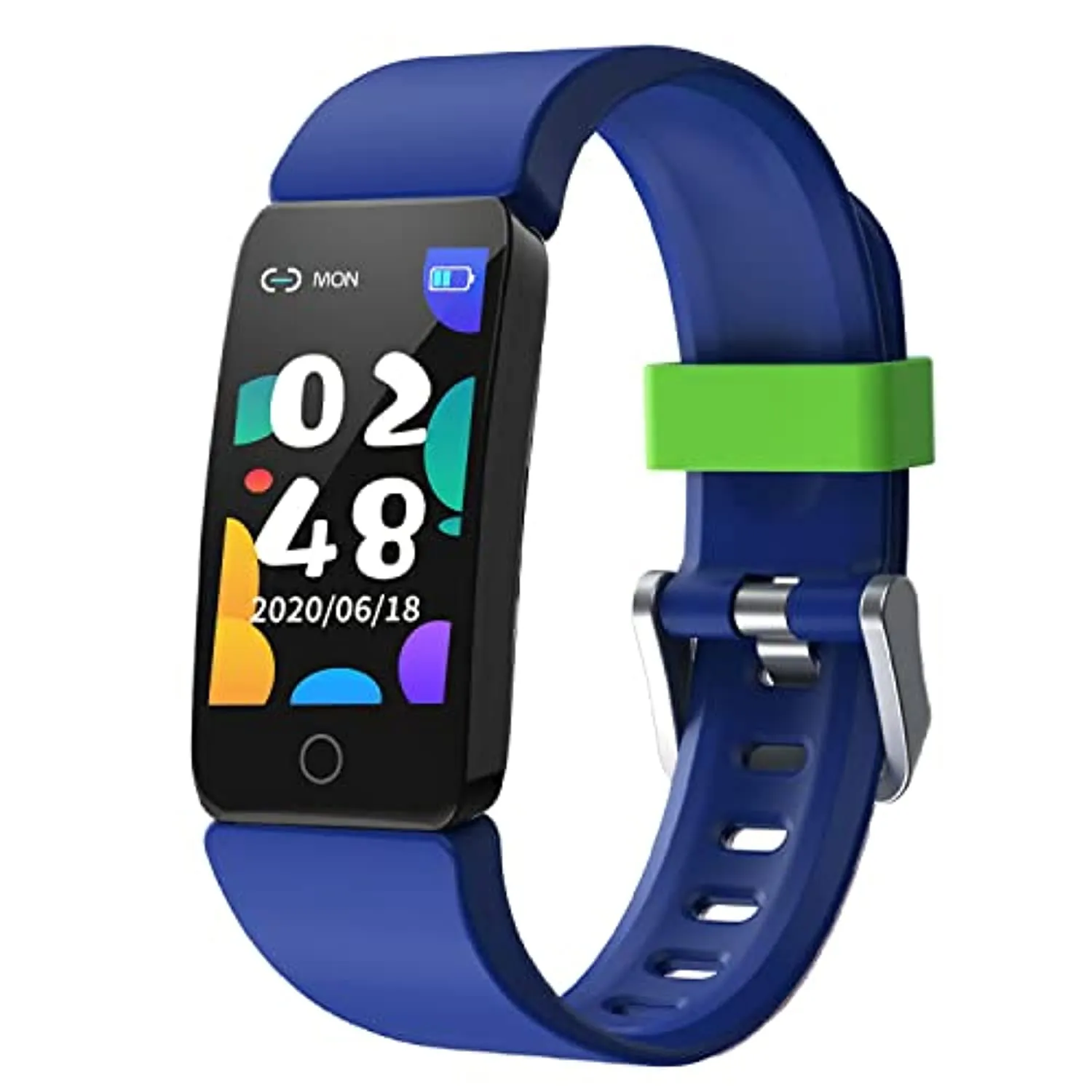 DoSmarter Kids Fitness Tracker Watch for Boys Girls Ages 5-12, Waterproof Health & Activity Tracker for Kids with Pedometer, Heart Rate, Sleep Monitor, Great Kids Gift