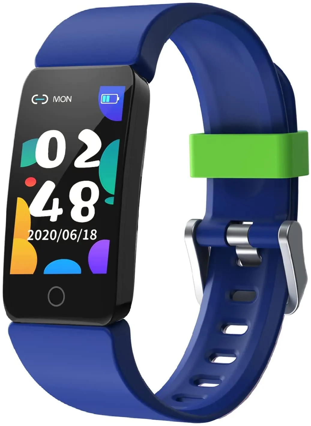 DoSmarter Kids Fitness Tracker Watch for Boys Girls Ages 5-12, Waterproof Health & Activity Tracker for Kids with Pedometer, Heart Rate, Sleep Monitor, Great Kids Gift