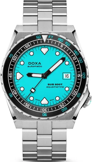 Doxa SUB 600T Aquamarine Bracelet Watch