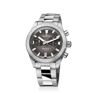EDOX SWISS MADE 10116-3-GRIDN SKYDIVER CHRONOGRAPH LIMITED EDITION