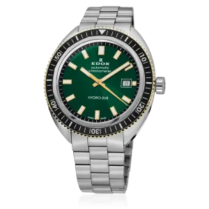 EDOX SWISS MADE  80128-357JNM-VID HYDRO-SUB DATE AUTOMATIC CHRONOMETER (LIMITED)