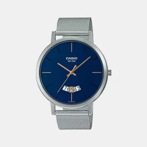 Enticer Men's Analog Stainless Steel Watch A1872 - MTP-B100M-2EVDF