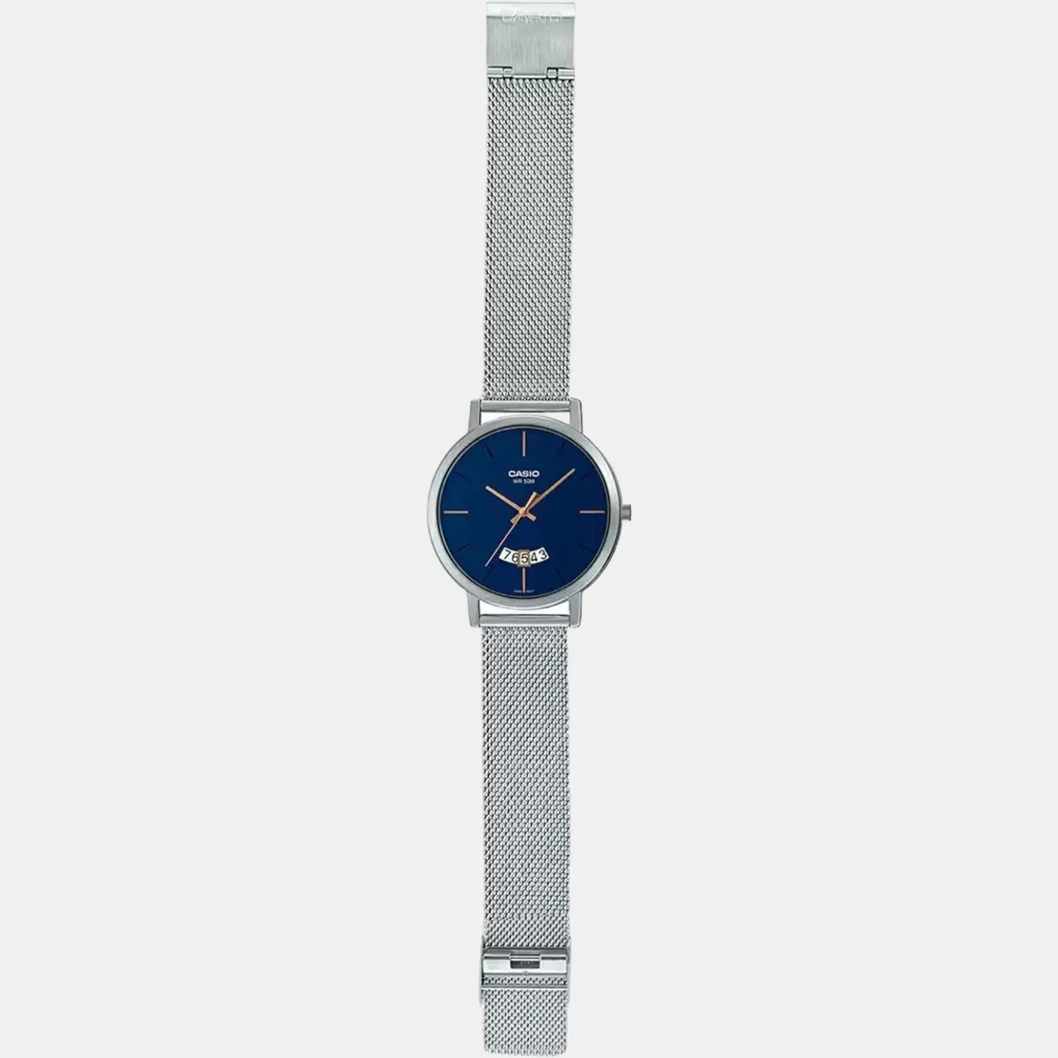 Enticer Men's Analog Stainless Steel Watch A1872 - MTP-B100M-2EVDF
