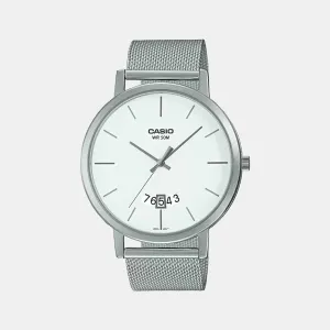 Enticer Men's Analog Stainless Steel Watch A1873 - MTP-B100M-7EVDF