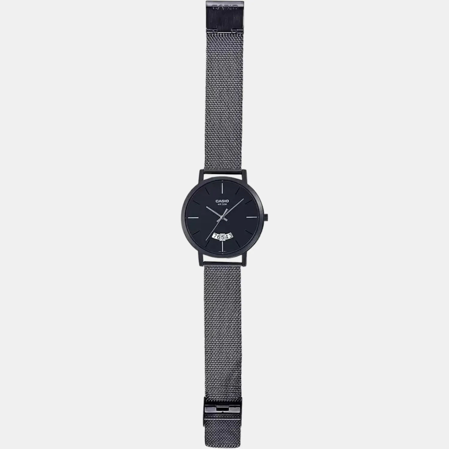 Enticer Men's Analog Stainless Steel Watch A1874 - MTP-B100MB-1EVDF
