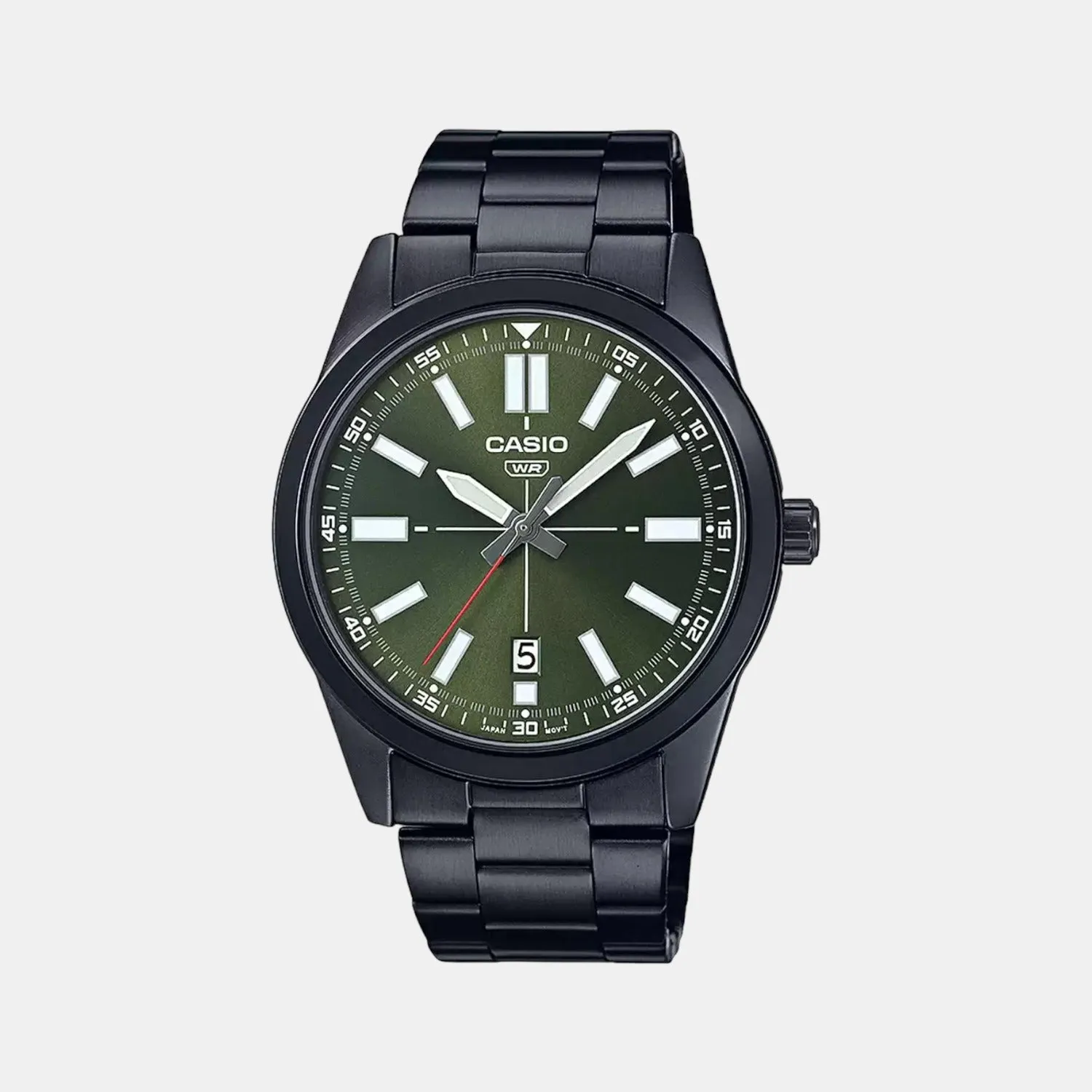 Enticer Men's Analog Stainless Steel Watch A1942 - MTP-VD02B-3EUDF