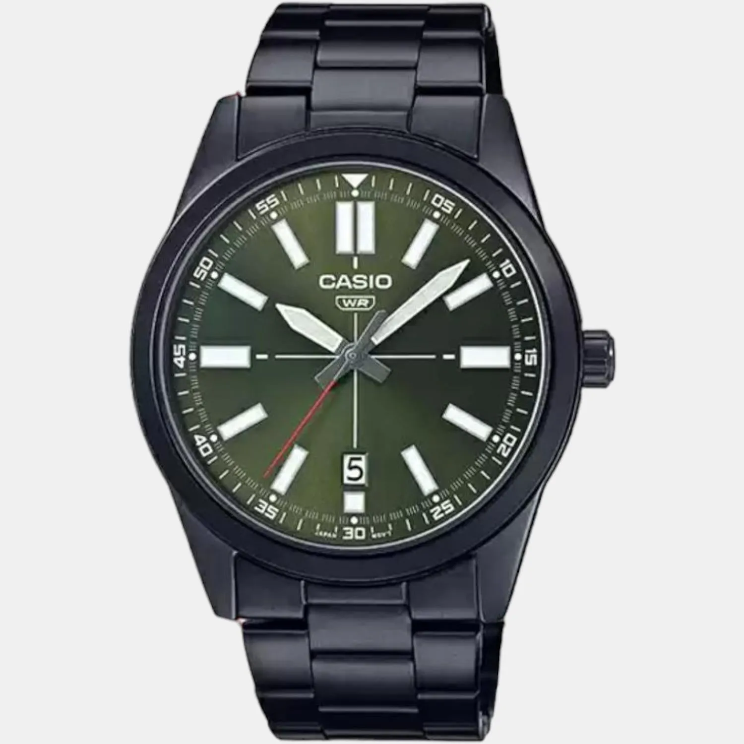 Enticer Men's Analog Stainless Steel Watch A1942 - MTP-VD02B-3EUDF