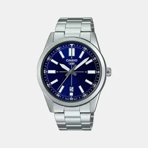 Enticer Men's Analog Stainless Steel Watch A1948 - MTP-VD02D-2EUDF