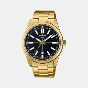 Enticer Men's Analog Stainless Steel Watch A1951 - MTP-VD02G-1EUDF