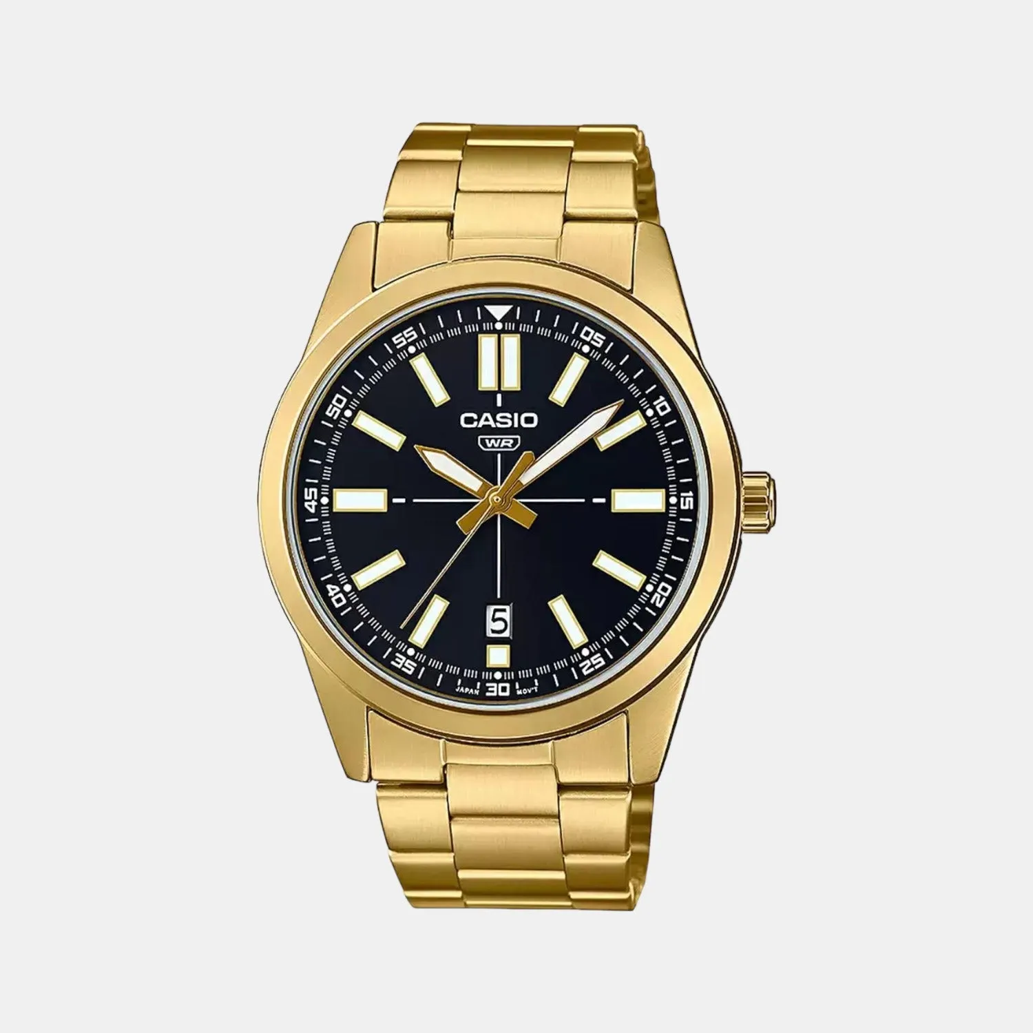Enticer Men's Analog Stainless Steel Watch A1951 - MTP-VD02G-1EUDF