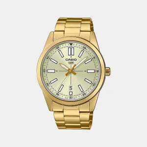 Enticer Men's Analog Stainless Steel Watch A1952 - MTP-VD02G-9EUDF