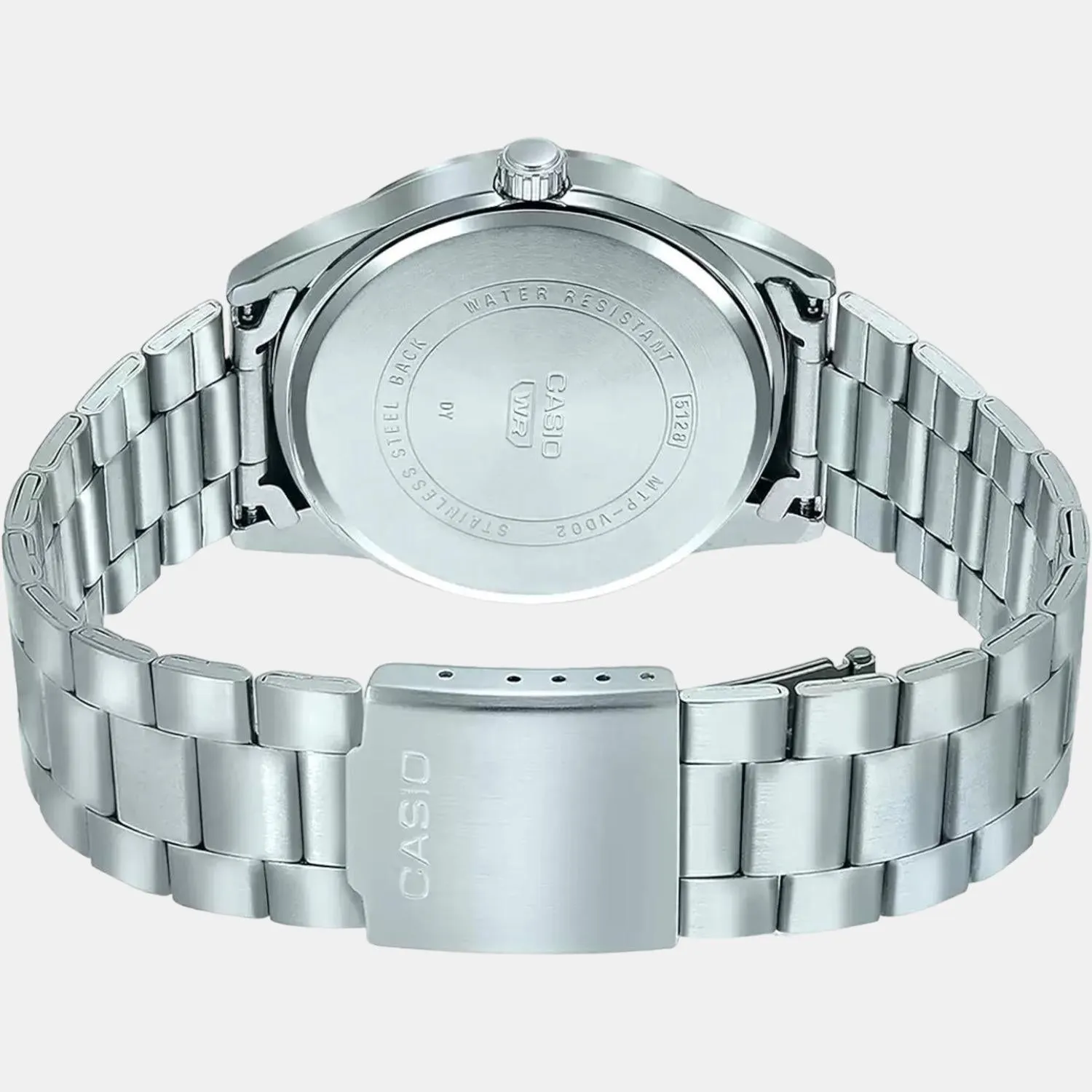Enticer Men's Silver Analog Stainless Steel Watch A1947 - MTP-VD02D-1EUDF
