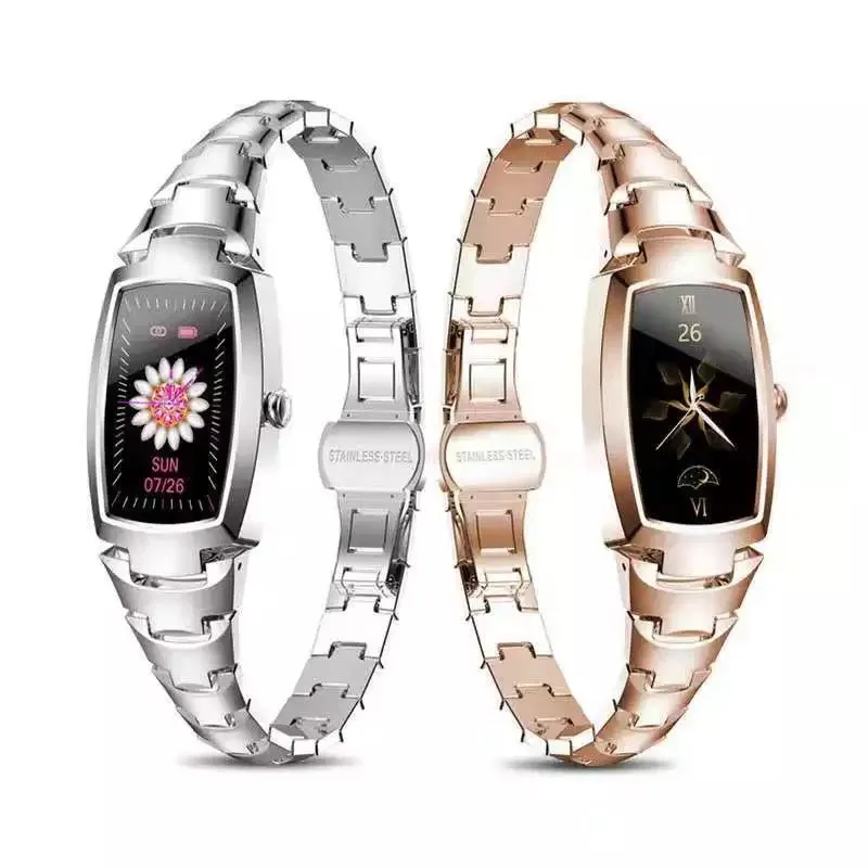 Fashion Bracelet Band H8 pro Smart watch for Heart Rate Blood Pressure H8 pro