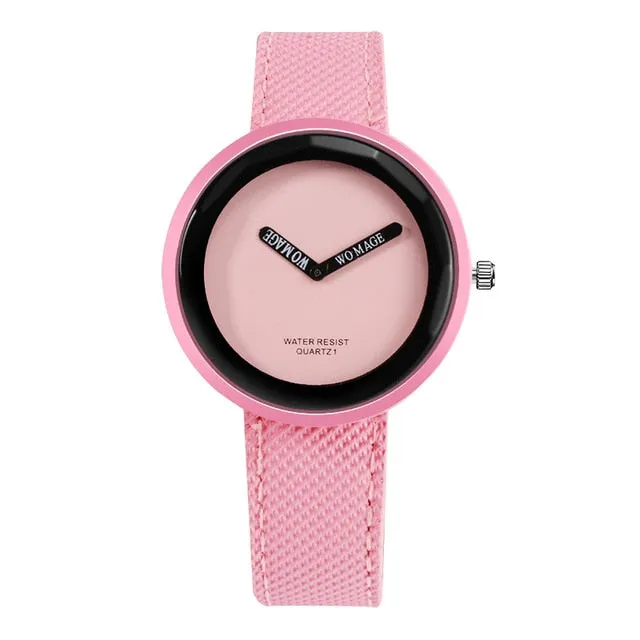 Fashion Women's Watches Leather Ladies Watch Women Watches Young Girl Watch Simple Clock