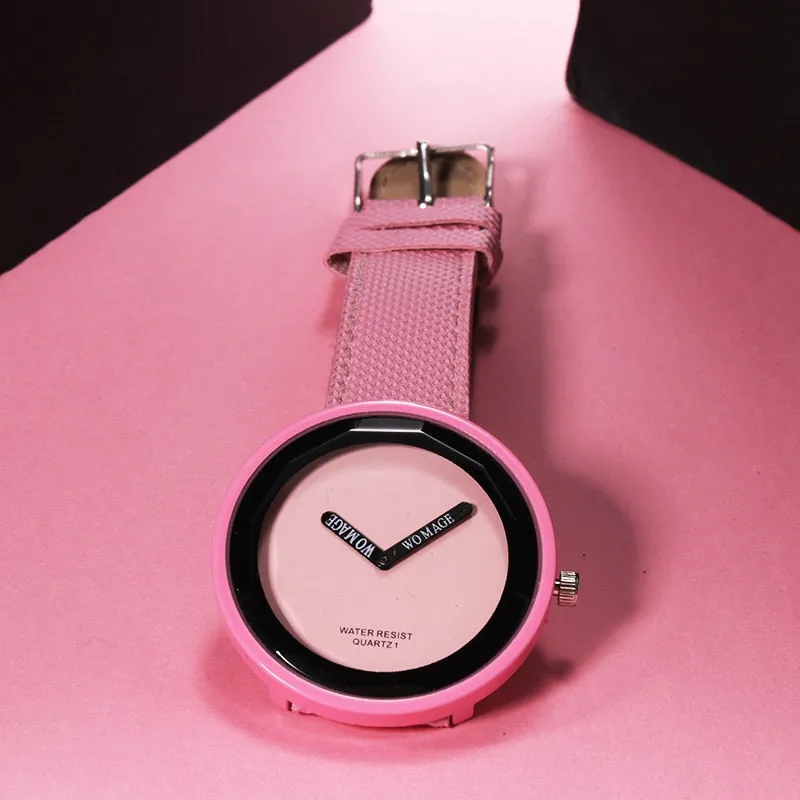 Fashion Women's Watches Leather Ladies Watch Women Watches Young Girl Watch Simple Clock