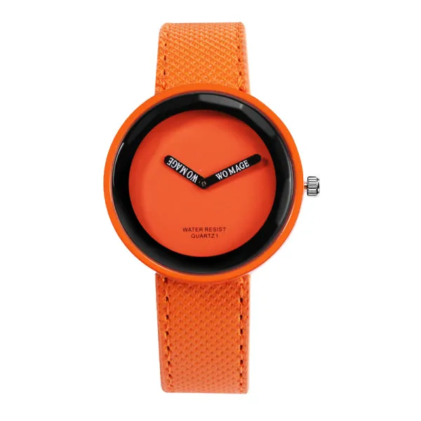 Fashion Women's Watches Leather Ladies Watch Women Watches Young Girl Watch Simple Clock