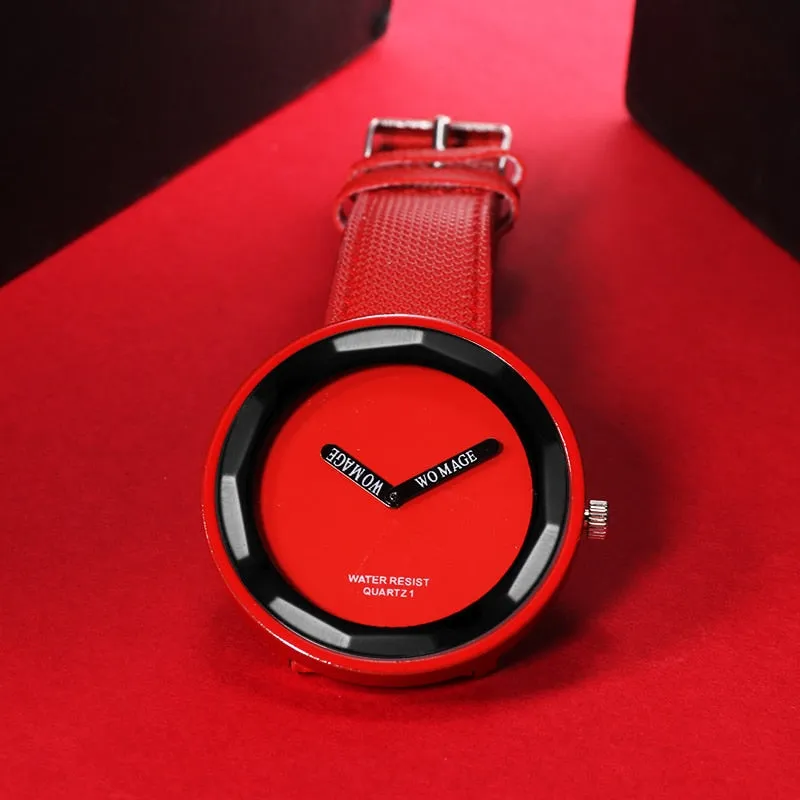 Fashion Women's Watches Leather Ladies Watch Women Watches Young Girl Watch Simple Clock