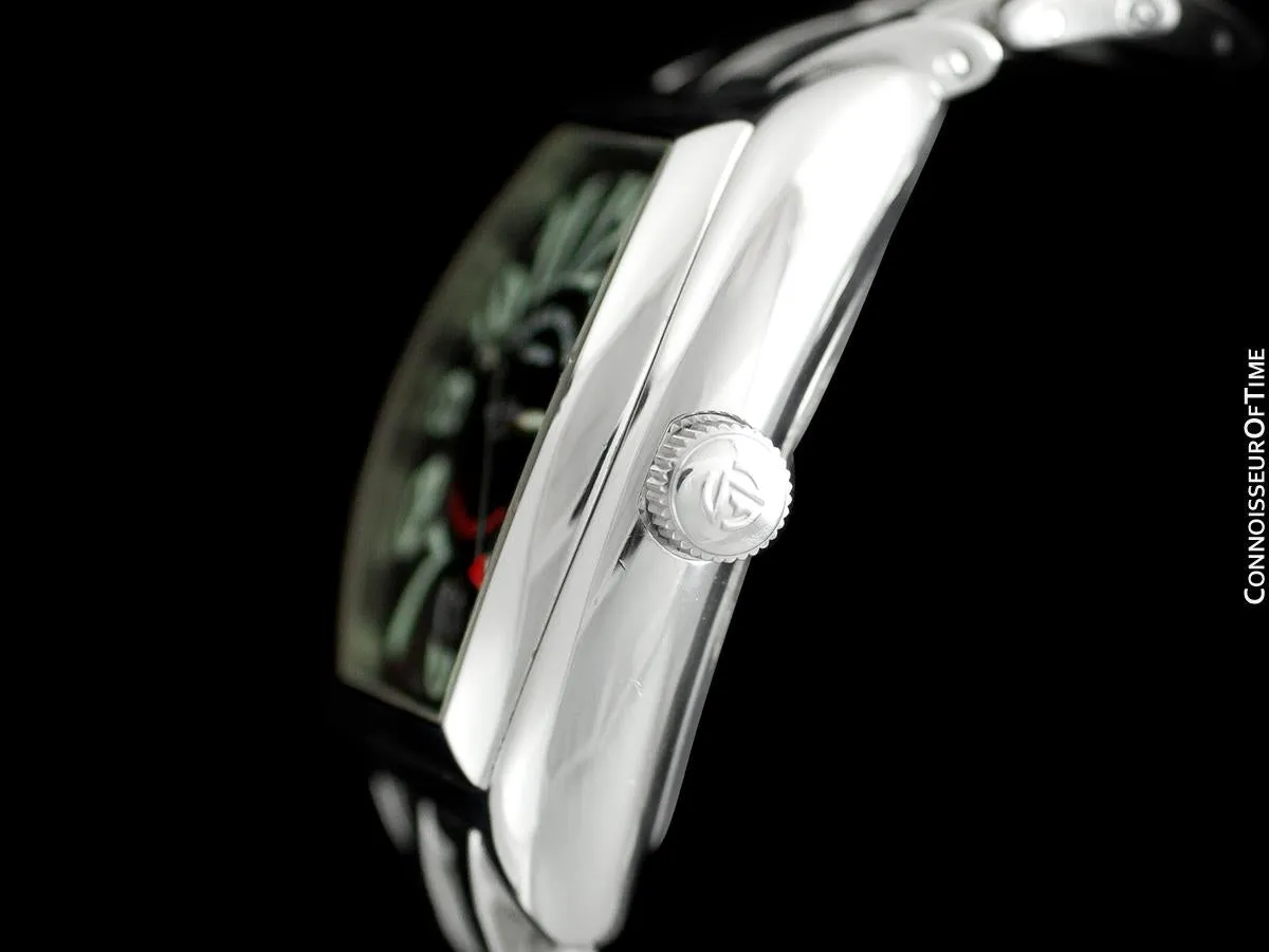 Franck Muller Conquistador King 8001 SC Mens Watch - Stainless Steel