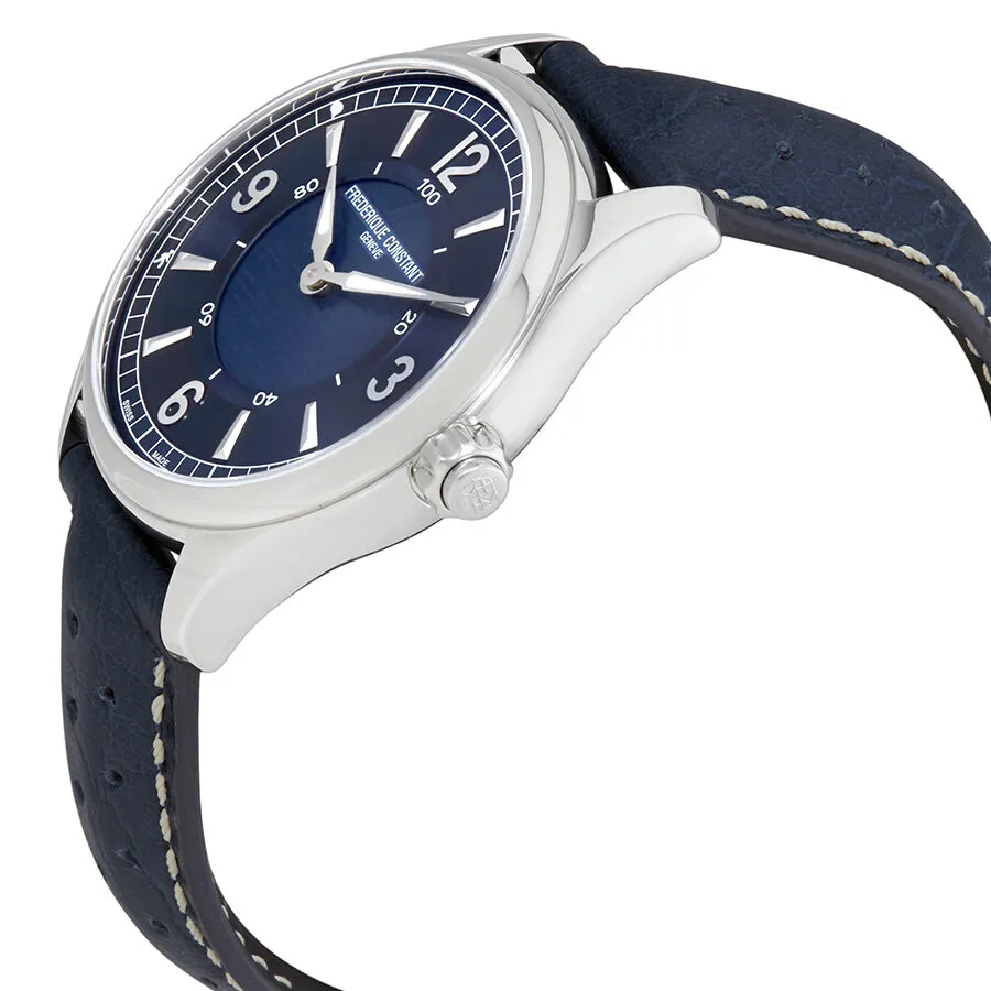 Frederique Constant Blue Leather Horological Smart Men's Watch FC-282AN5B6
