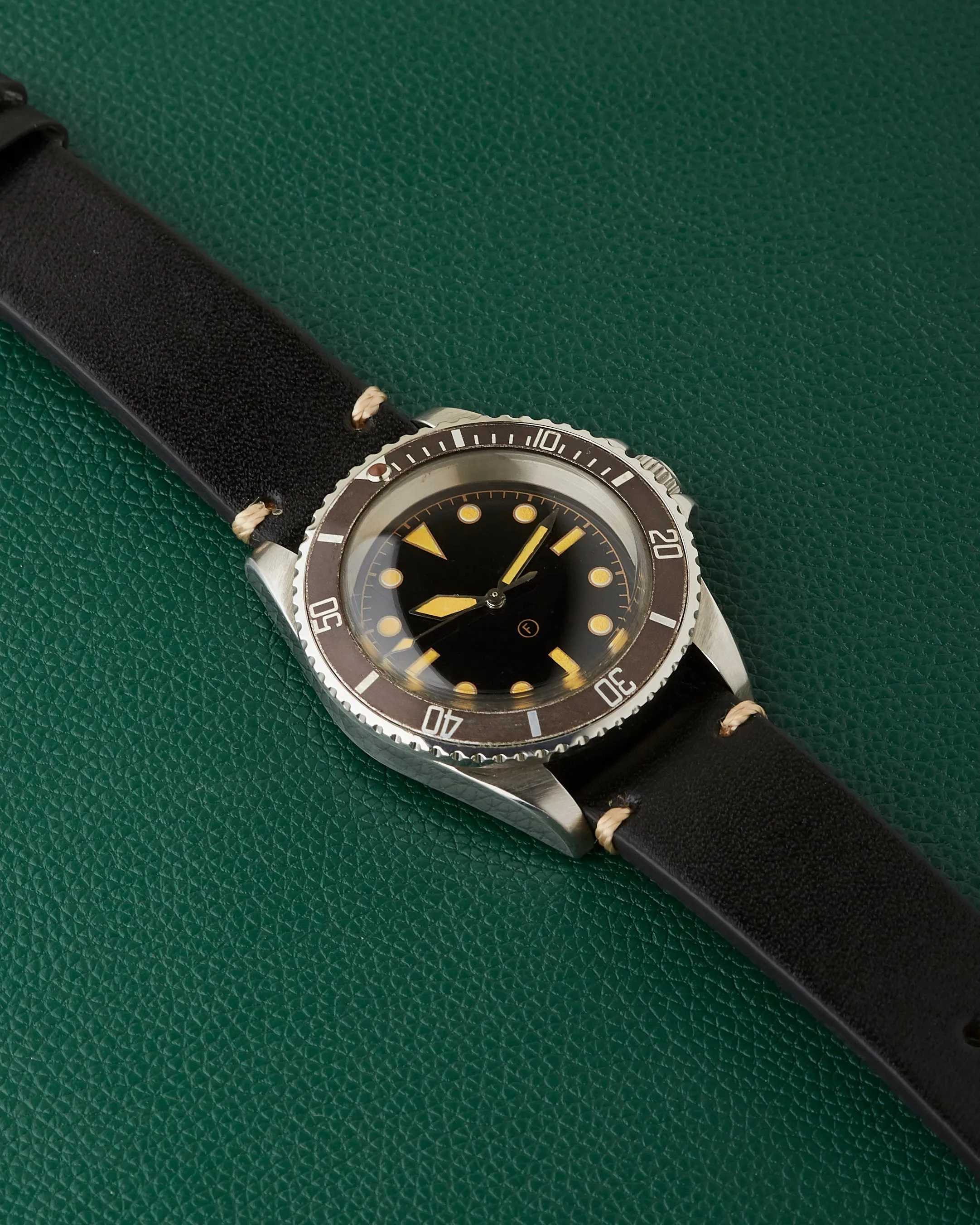 Freese 101 Black Dial Faded Bezel Automatic Simon Freese Watch