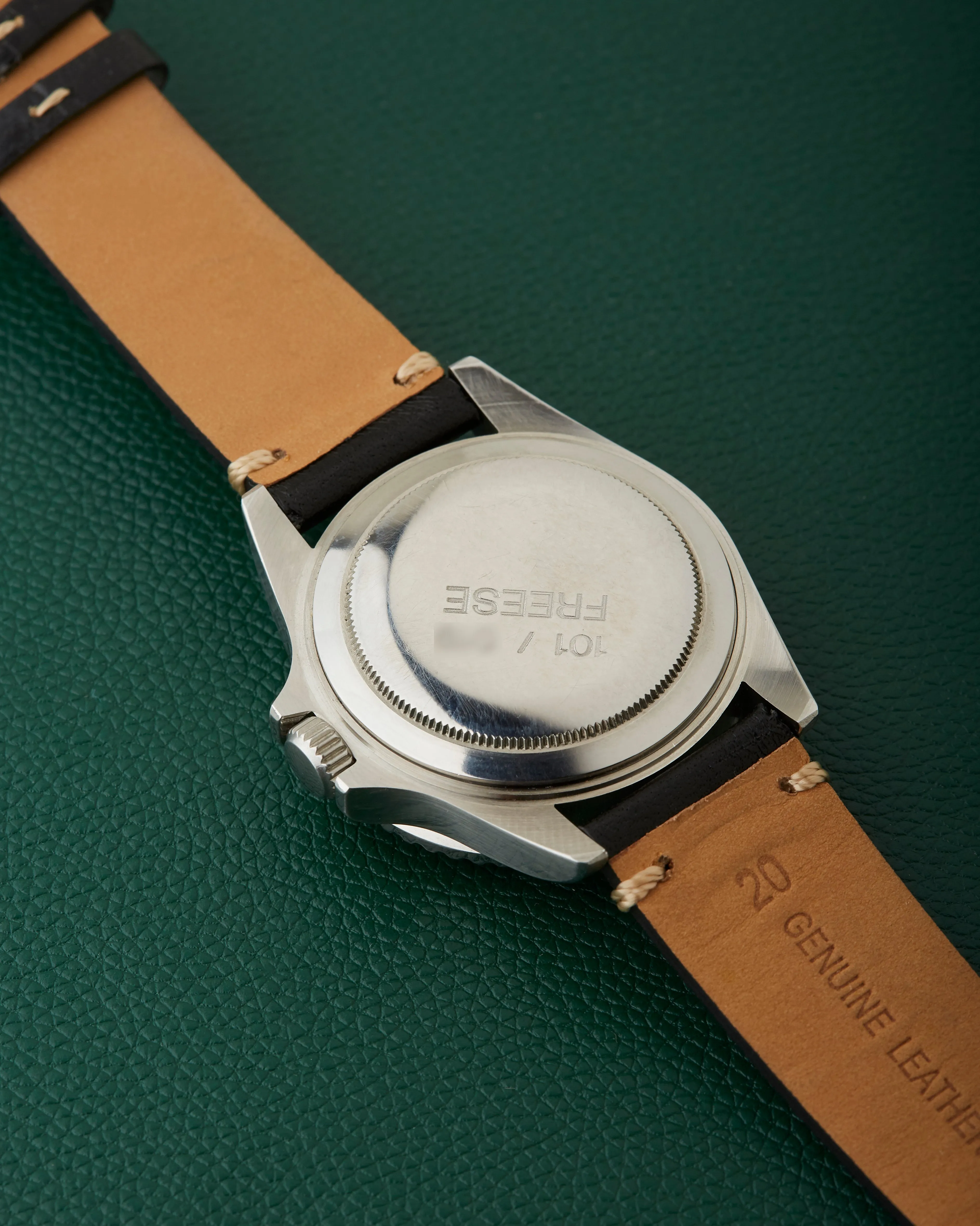 Freese 101 Black Dial Faded Bezel Automatic Simon Freese Watch