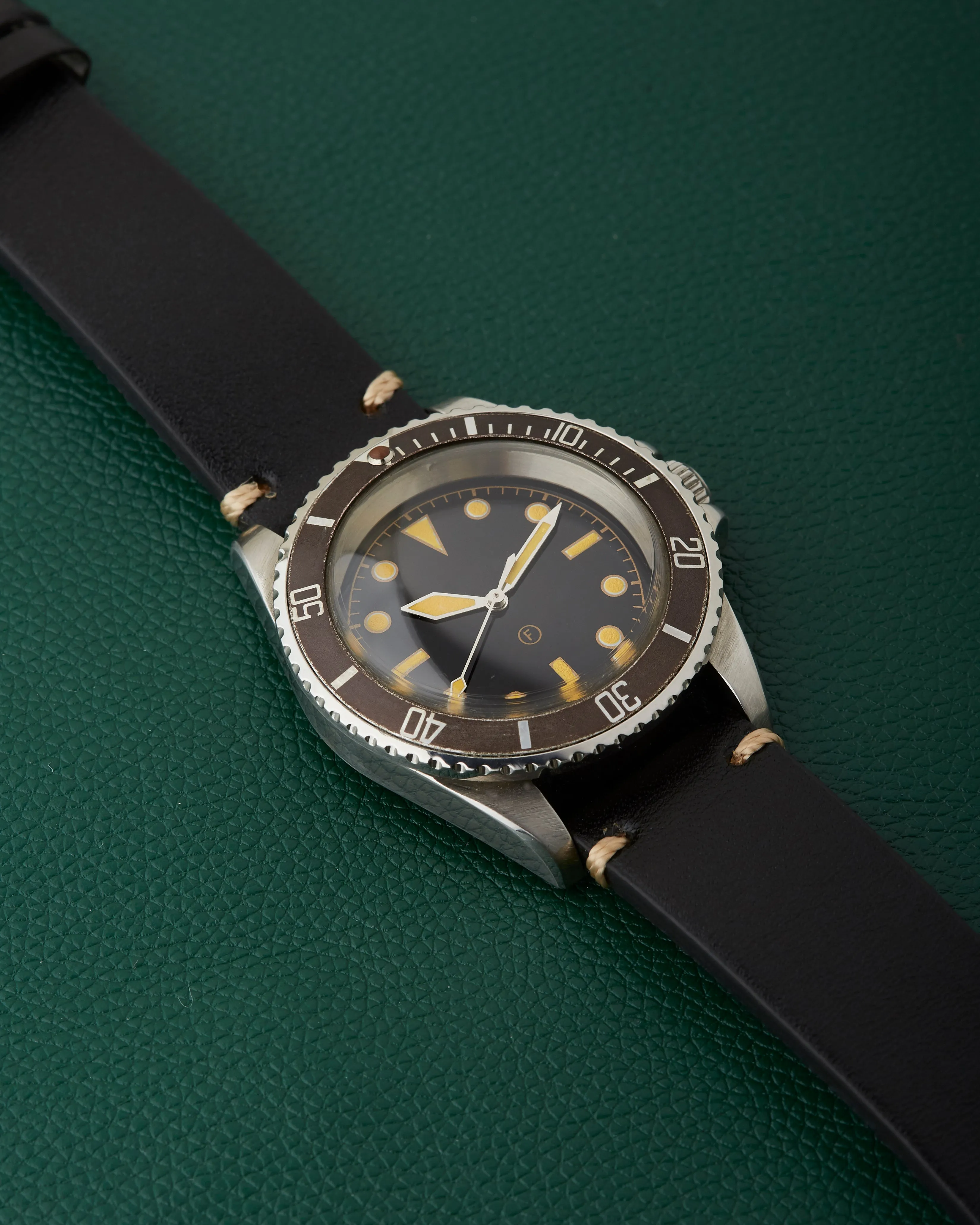 Freese 101 Black Dial Faded Bezel Automatic Simon Freese Watch