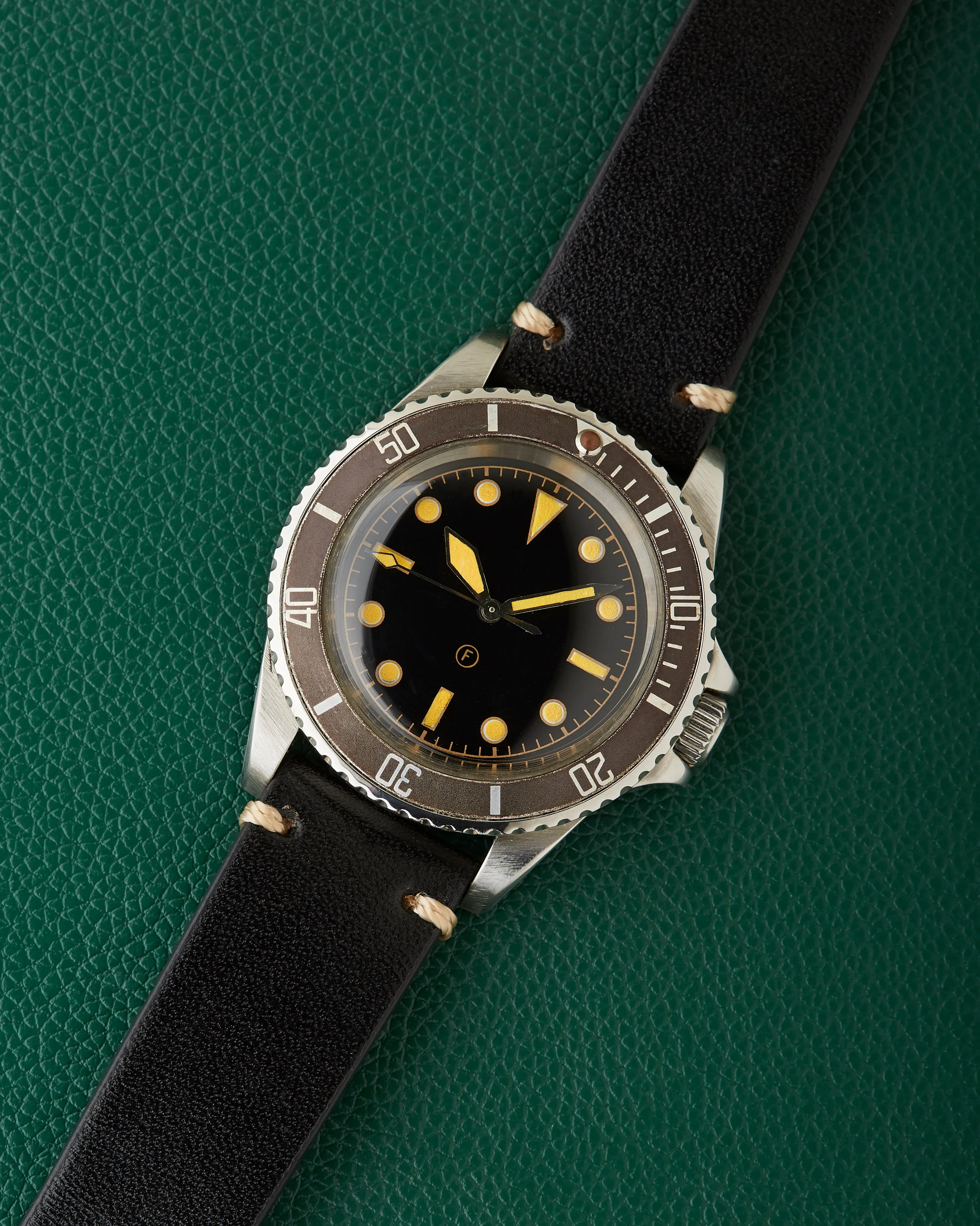 Freese 101 Black Dial Faded Bezel Automatic Simon Freese Watch