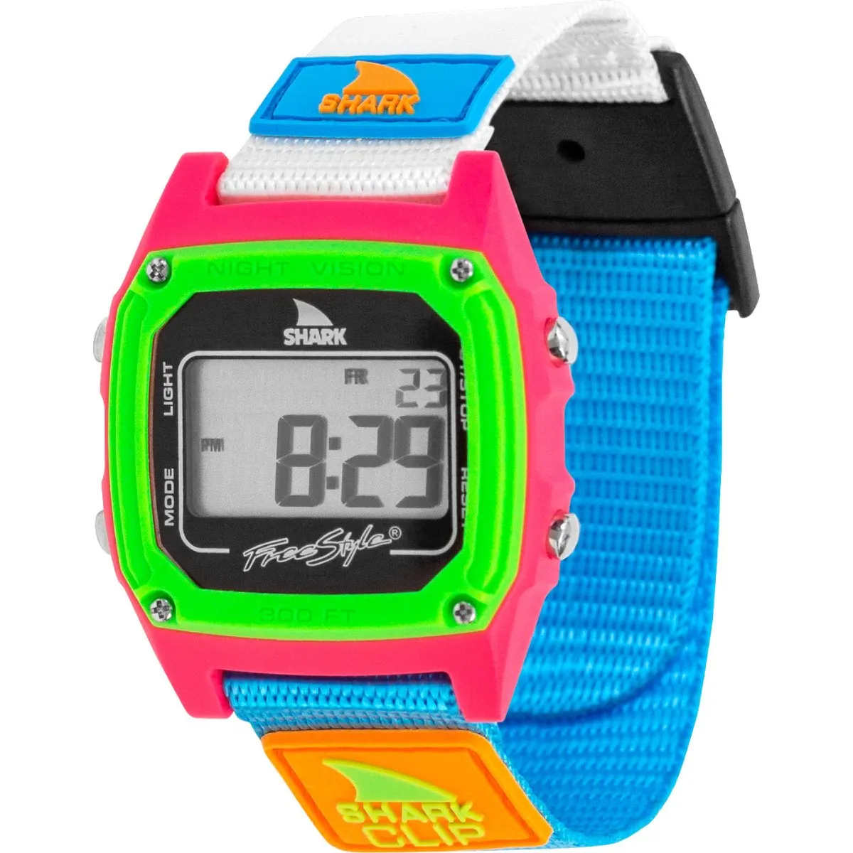 Freestyle Shark Classic Clip Neon