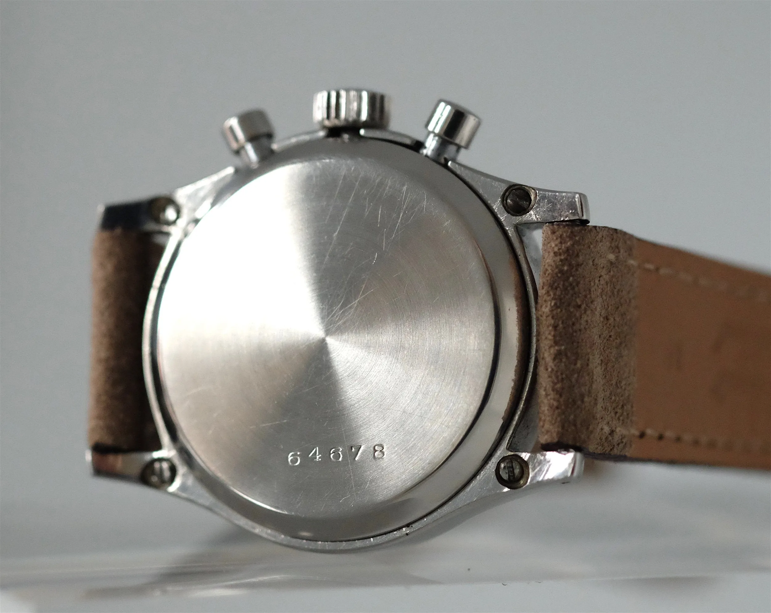 Gallet MultiChron 30mm Clamshell Chronograph with Gilt Dial