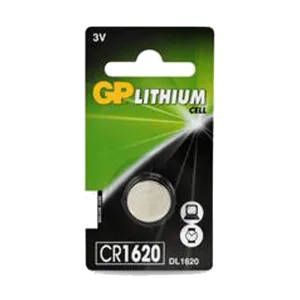 GP Lithium Cell 3v CR1620 (DL1620) Battery